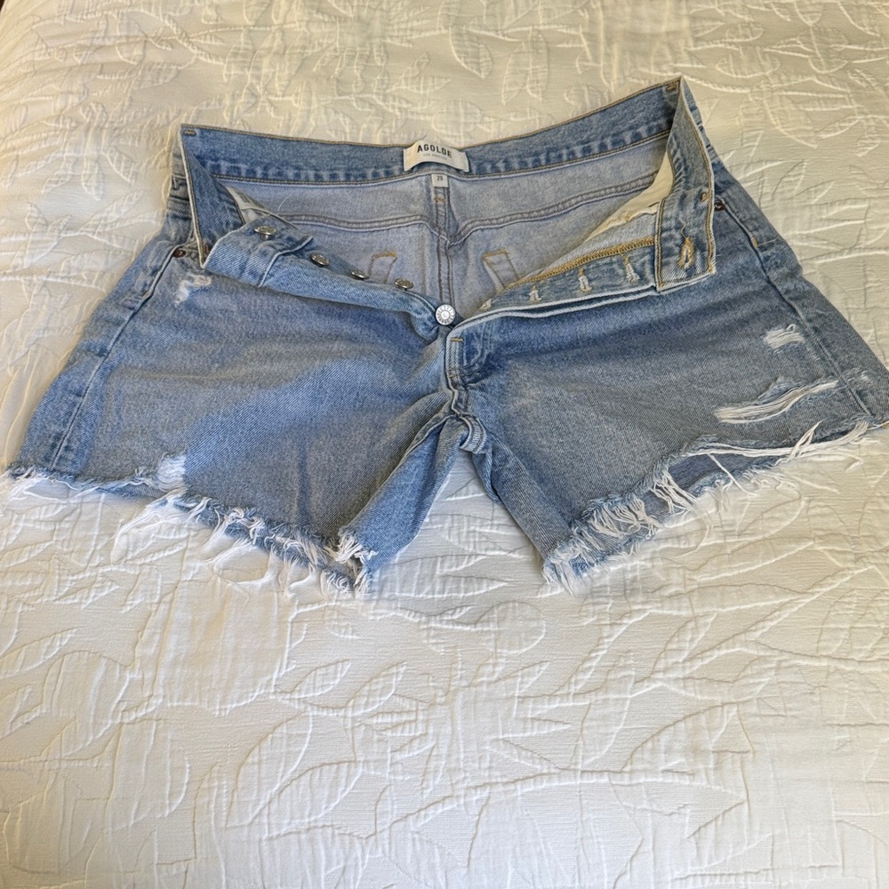 Agolde Jean shorts size 29 $75. (Retail Price $150) Very cool, durable